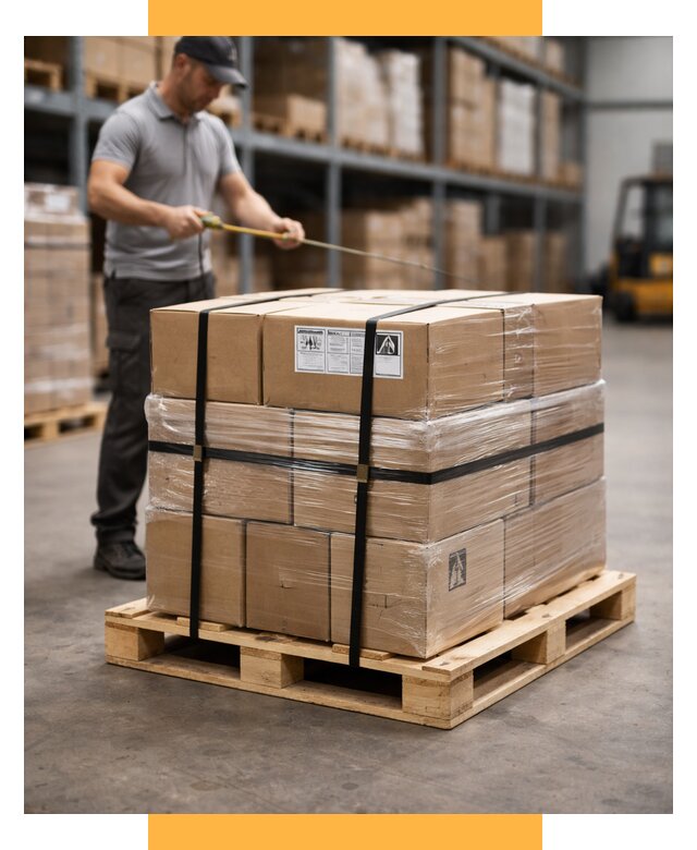 Упаковка и паллетирование грузов от 3597 р. | СетСервис-Стр