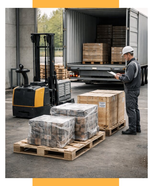 Доставка оборудования из Европы под ключ от 46242 р. | СетСервис-Стр