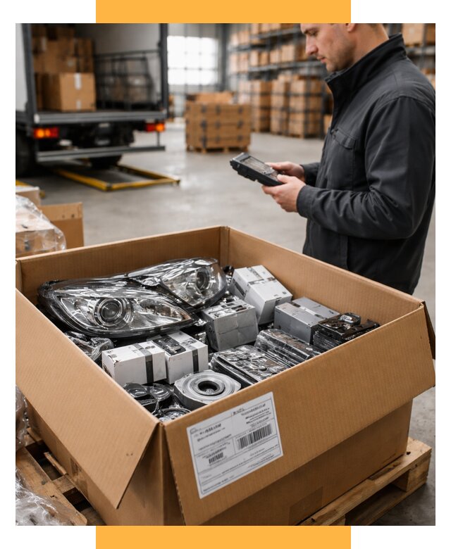 Доставка автозапчастей из Европы под ключ от 12845 р. | СетСервис-Стр