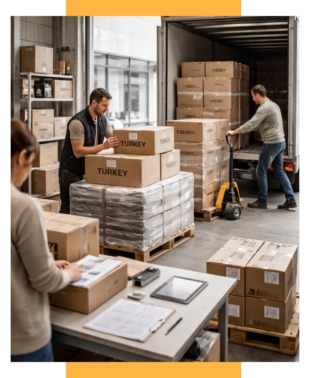 Доставка одежды из Турции от 6679 р. под ключ, СетСервис-Стр