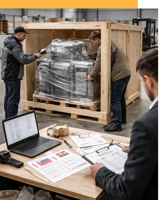 Доставка промышленного оборудования из США от 66794 руб