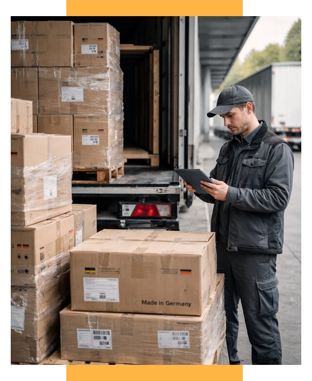 Доставка грузов из Германии от 46242 р. быстро - СетСервис-Стр