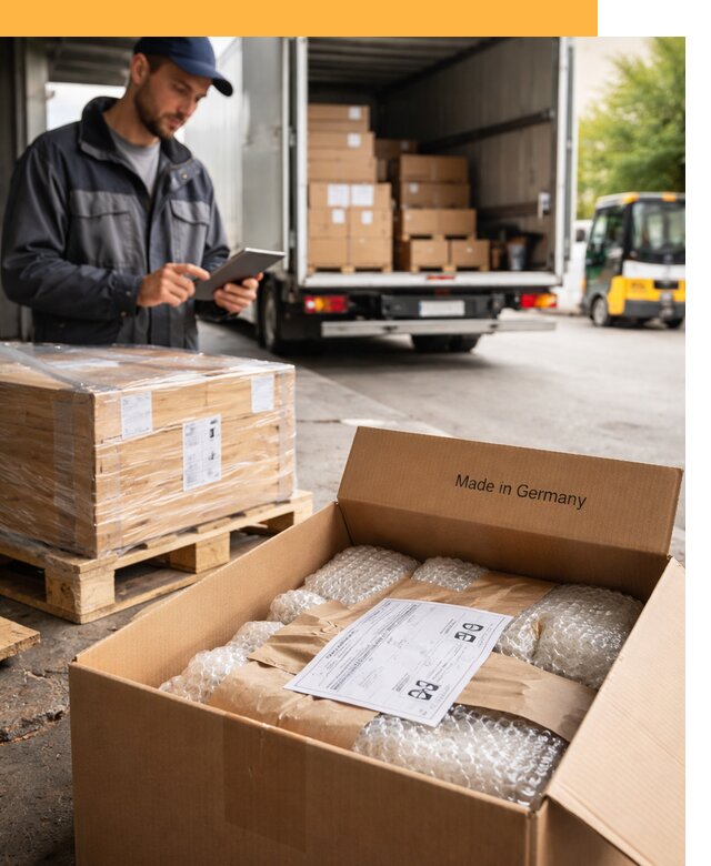 Доставка грузов из Германии от 46242 руб с таможенным оформлением