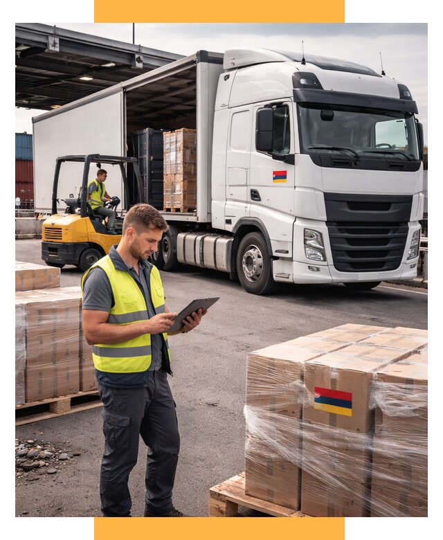 Автоперевозки из Армении от 97622 р. — услуги СетСервис-Стр