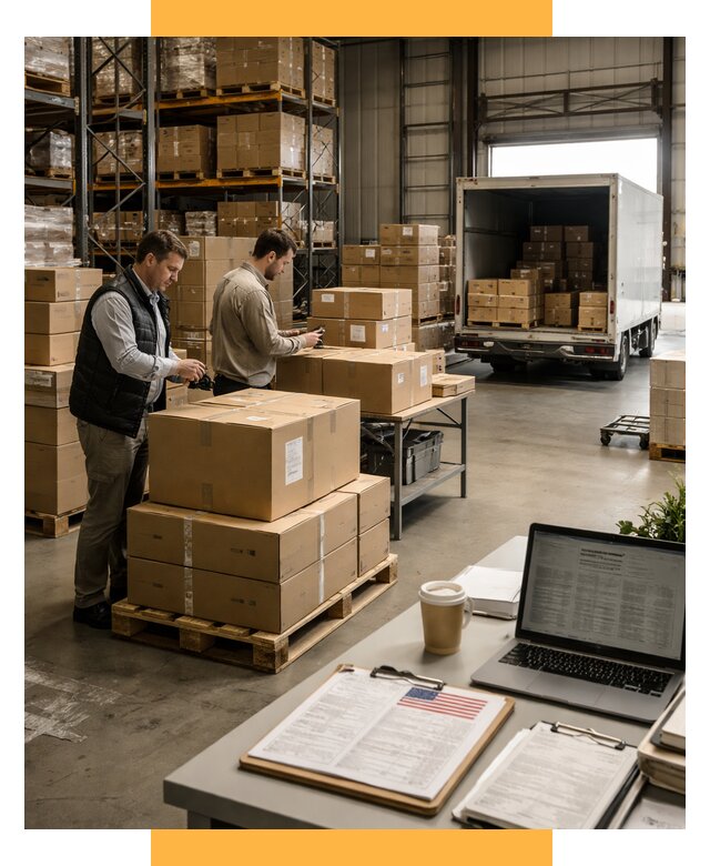 Доставка грузов в США от 6679 р., логистика и экспорт СетСервис-Стр