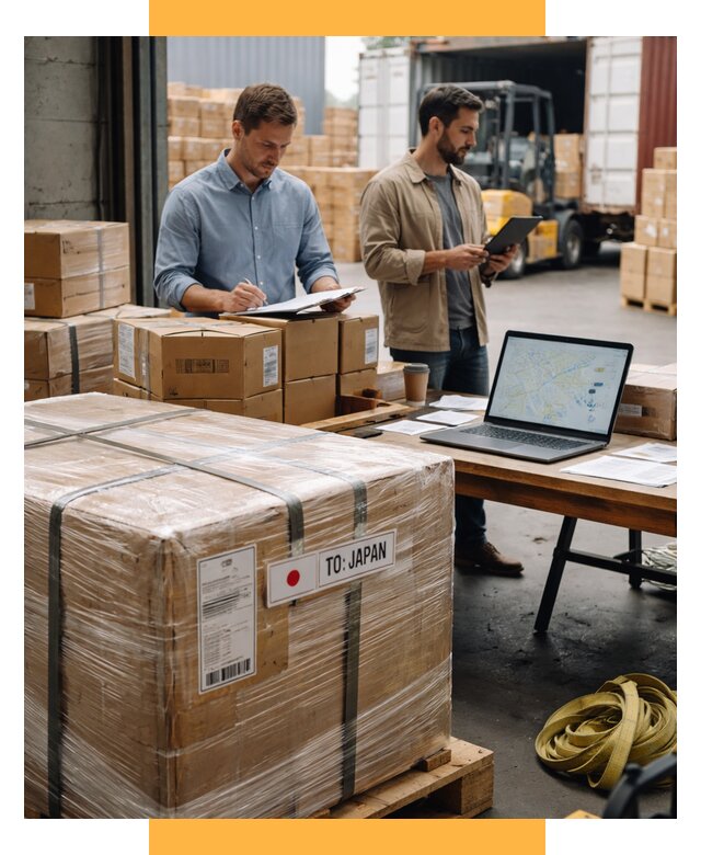 Доставка грузов в Японию от 25690 р., логистика СетСервис-Стр