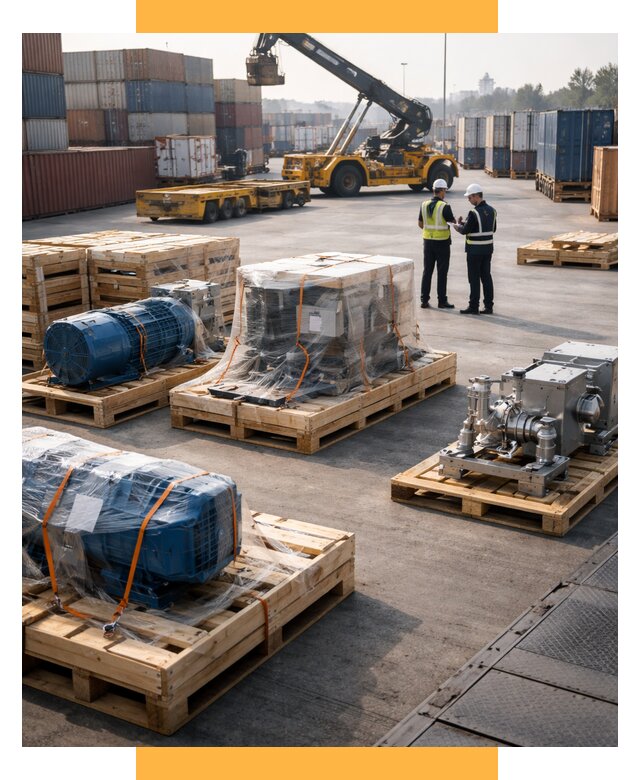 Международная перевозка оборудования от 30828 р. | СетСервис-Стр