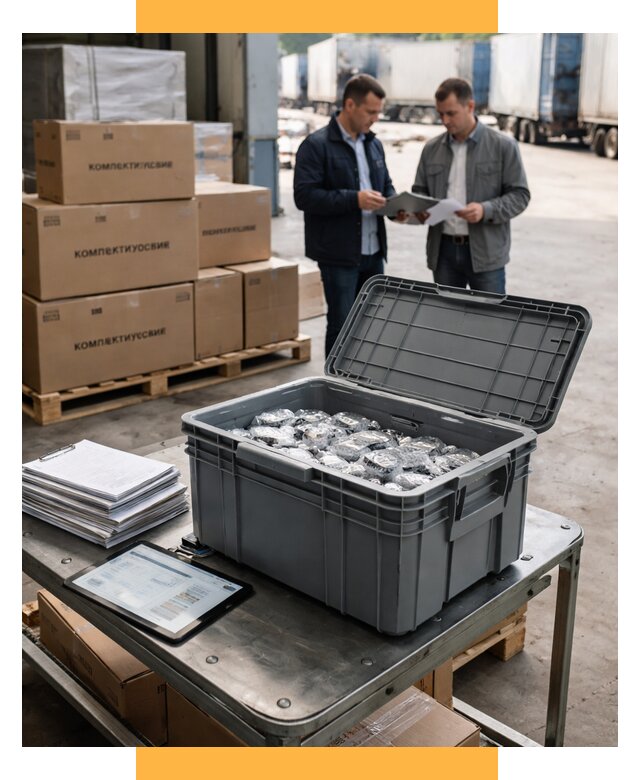 Перевозка комплектующих из Китая от 6679 р. | СетСервис-Стр