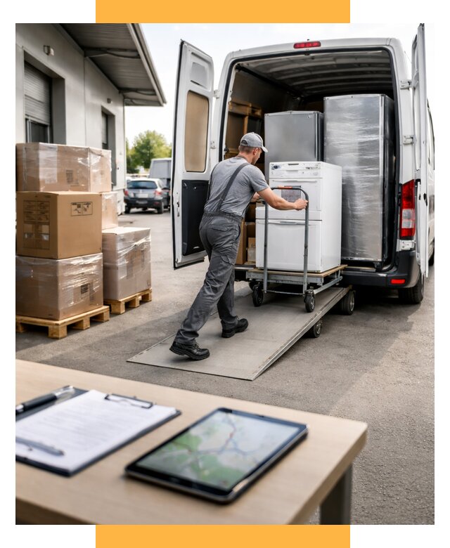 Перевозка бытовой техники от 6679 р. - логистика СетСервис-Стр