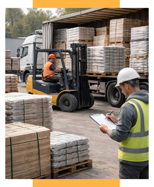 Перевозка строительных материалов от 5652 р. | СетСервис-Стр