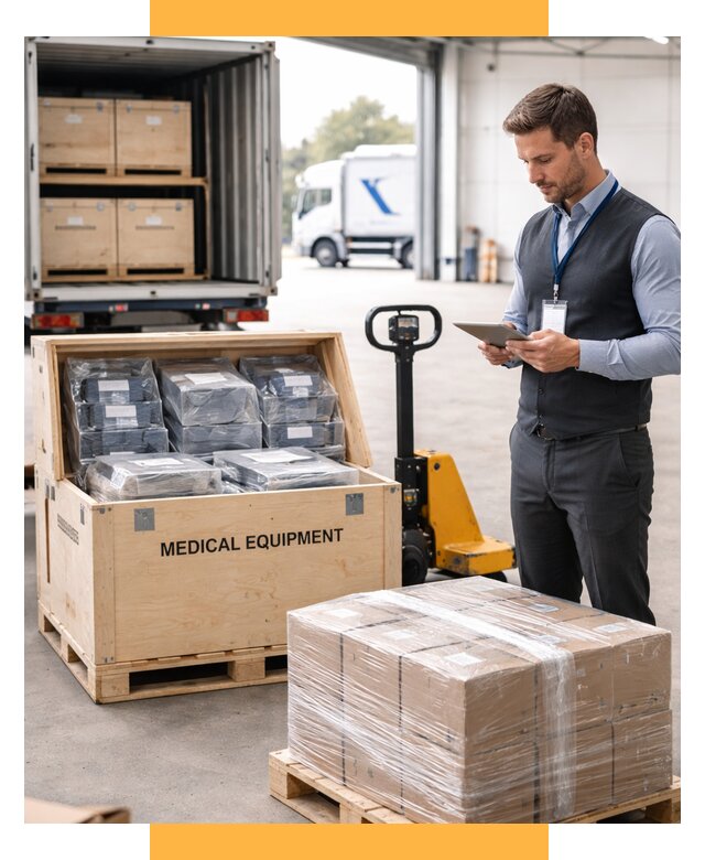 Перевозка медицинского оборудования от 15414 р. в СетСервис-Стр