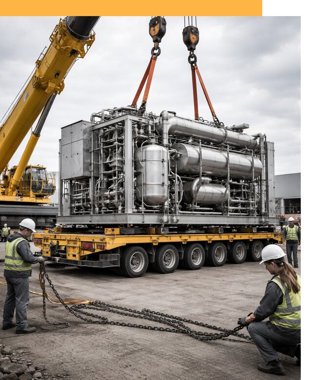 Перевозка тяжеловесных грузов по миру от 154140 руб