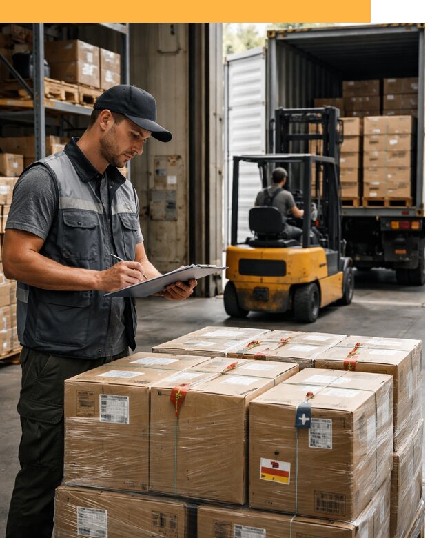 Реэкспорт товаров с таможенным оформлением и доставкой от 12331