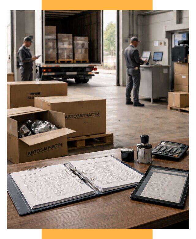 Таможенное оформление автозапчастей под ключ от 8735 р., СетСервис-Стр