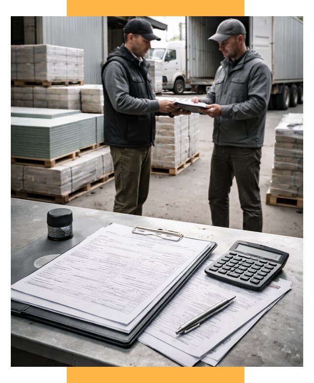 Таможенное оформление стройматериалов от 8735 р. | СетСервис-Стр