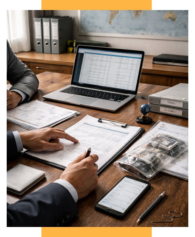 Проверка поставщика за рубежом от 8735 р. | СетСервис-Стр аудит