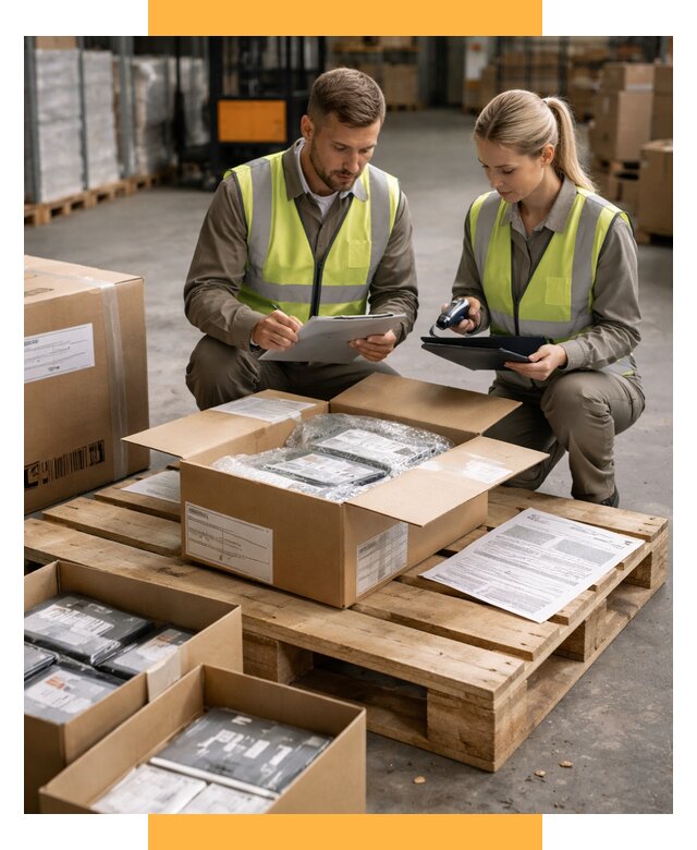 Инспекция товара перед отправкой от 4624 р. | СетСервис-Стр