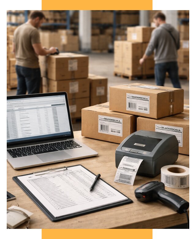Маркировка импортных товаров от 4624 р. под ключ, СетСервис-Стр